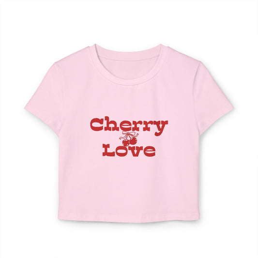 Cherry Love Women's Baby Tee